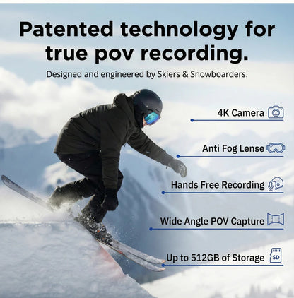 Ski Sight 4K UHD Ski Goggles